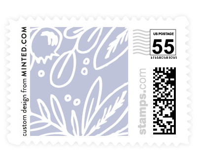 'Floral Stack' stamp