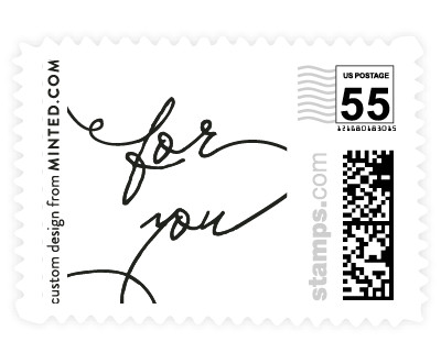 'Love Letter (B)' stamp design