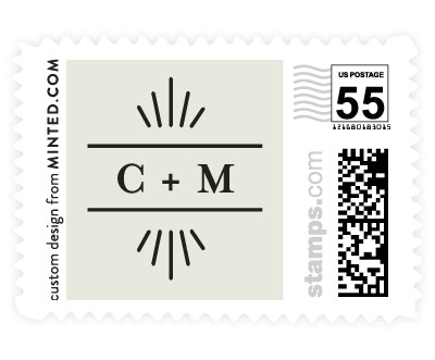 'Spruce (G)' wedding stamps
