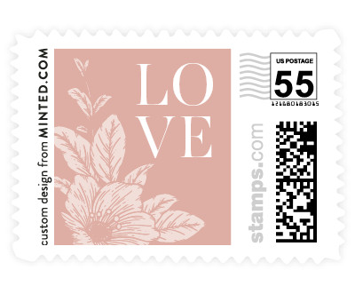 'Elegant Blooms (C)' postage stamp
