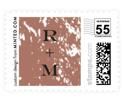 'Edgy Charm (D)' wedding stamps