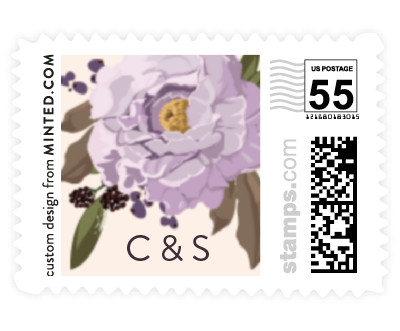 'Desert Blooms (B)' postage stamp