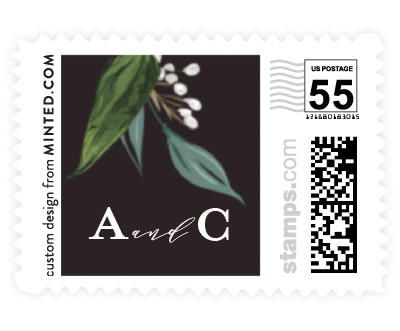 'Natures Greens (H)' postage stamp