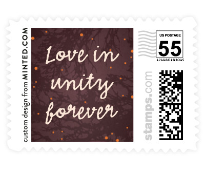 'Night In The Forest (C)' stamp