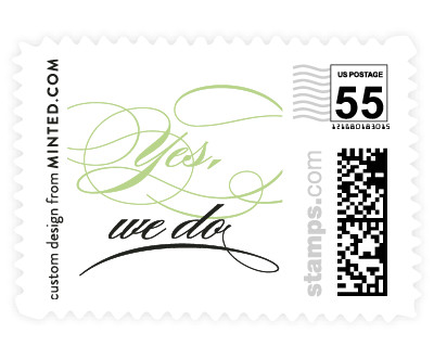 'Cordial Flourish (E)' postage