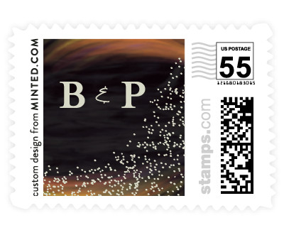 'Borealis (G)' wedding postage