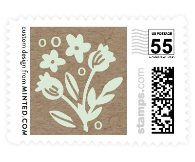 'Ampersand Floral' postage stamps
