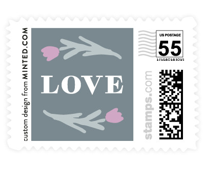 'Folk Floral (C)' postage stamp