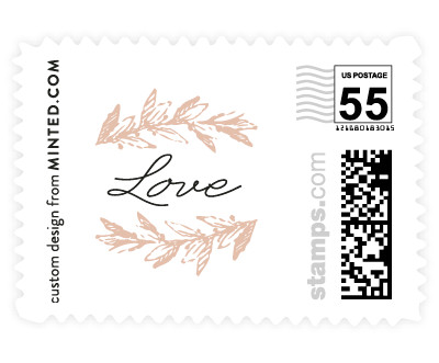 'Winter's Garden (B)' postage stamps