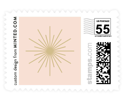 'Elegant Type (B)' stamp design