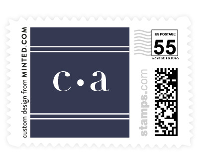 'Split (D)' wedding stamp