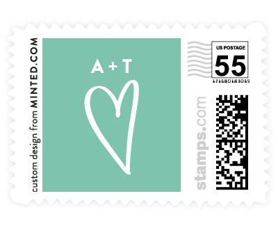 'Outline (D)' stamp