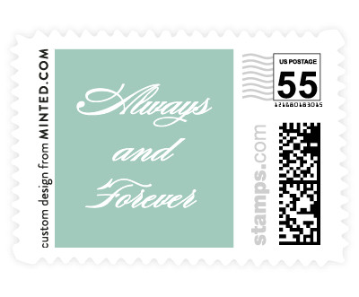 'Classically Stated (C)' wedding postage