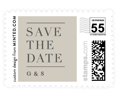 'Modern Distinction (E)' postage stamp