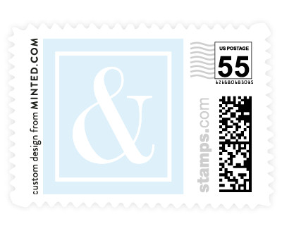 'Romantic Stripes (C)' stamp design