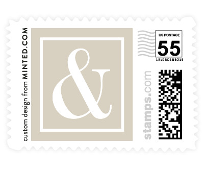 'Romantic Stripes (D)' postage stamps