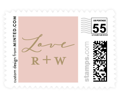 'The Crown (B)' wedding stamps