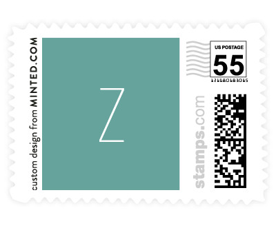 'Gemstones (E)' stamp