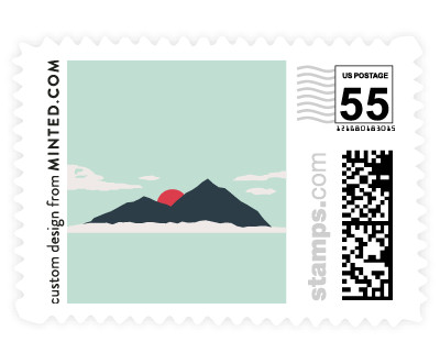 'Holiday Island (B)' postage stamp