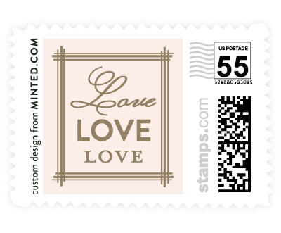 'Grand Affair (B)' wedding stamp