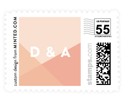 'Simply Abstract (B)' stamp design