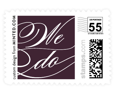 'Soiree (B)' wedding postage