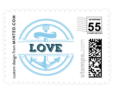 'Anchored (C)' wedding stamps