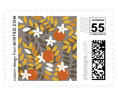 'Orange Blossoms (C)' stamp