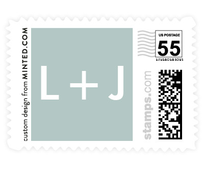 'Frosted Branches (B)' stamp