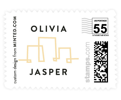 'Loft (D)' wedding stamps