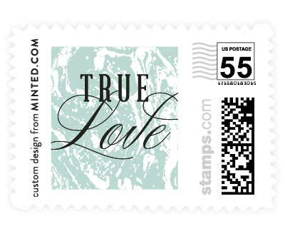 'Modern Marble (E)' postage stamp