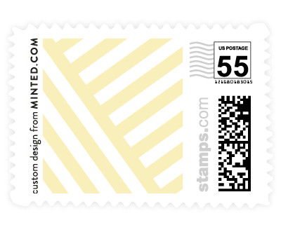 'Top Hat (B)' wedding stamp