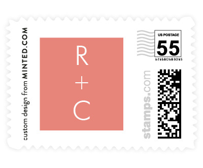 'This Is Happening (B)' stamp design