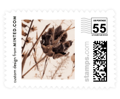 'Gone To Seed (B)' postage stamps