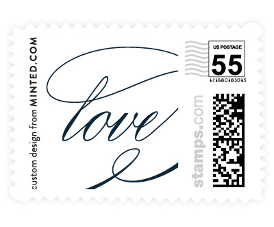 'Deluxe (E)' wedding stamp
