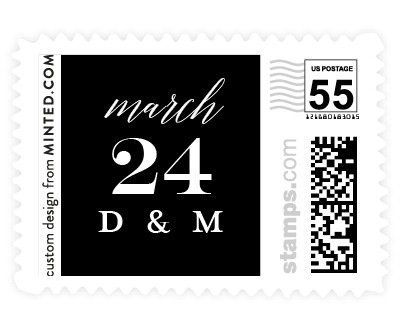 'Swell (D)' wedding stamps