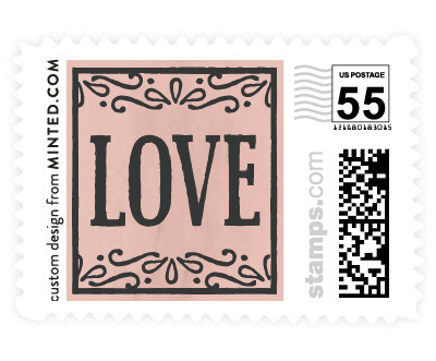'Slated Forever (E)' stamp design