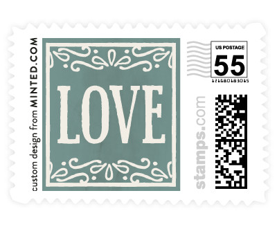 'Slated Forever (F)' postage stamps