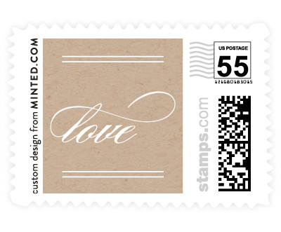 'Lustre (D)' postage stamp