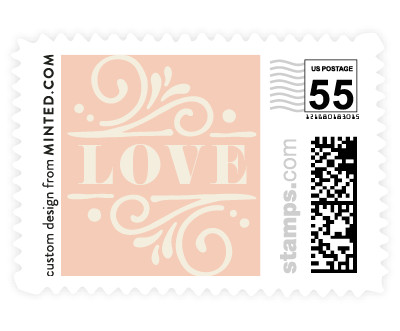 'Ornately (B)' wedding stamps