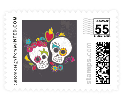 'Dia De Los Muertos' postage stamp