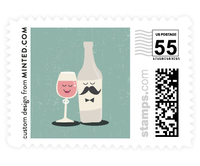 'Little Wine Charmers (C)' postage stamps