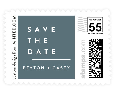 'Offset (D)' wedding stamps