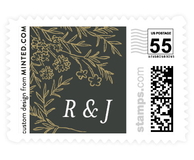 'Lacy Meadow Ovals (F)' postage stamp