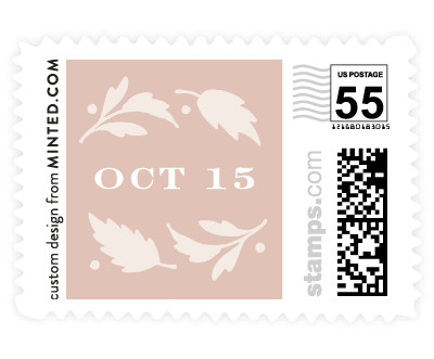 'Gilded Laurels' stamp design