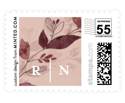 'Midnight Vines (C)' postage stamps