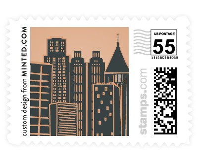 'Big City - Atlanta' postage stamp