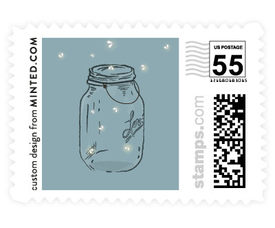 'Fireflies (B)' postage stamp