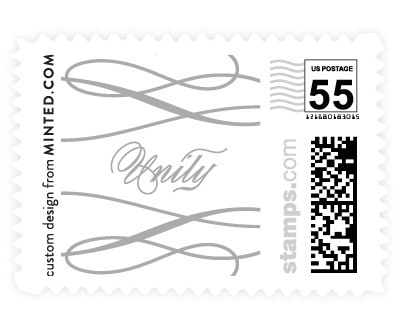 'Mist' wedding stamp