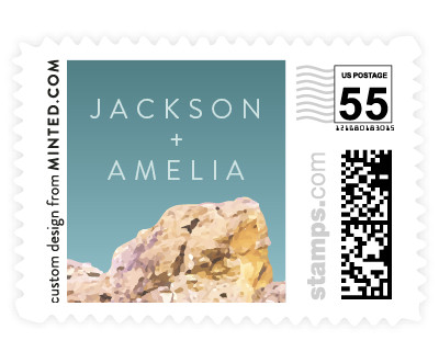 'Desert Rocks (F)' postage stamps